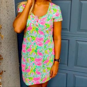 Lilly Pulitzer Flamingo Dress